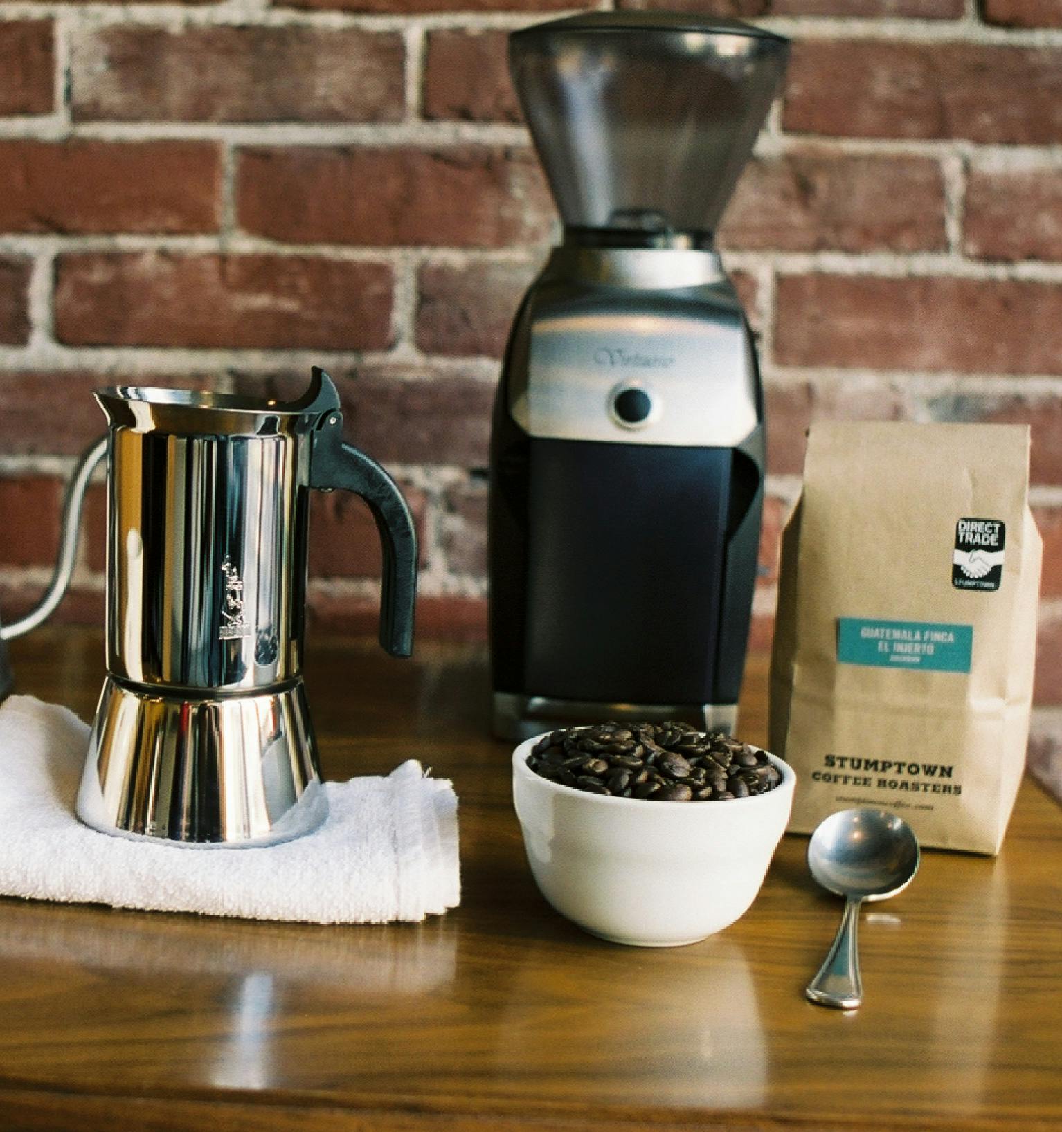 How to Brew Coffee in a Moka Pot Stumptown Coffee