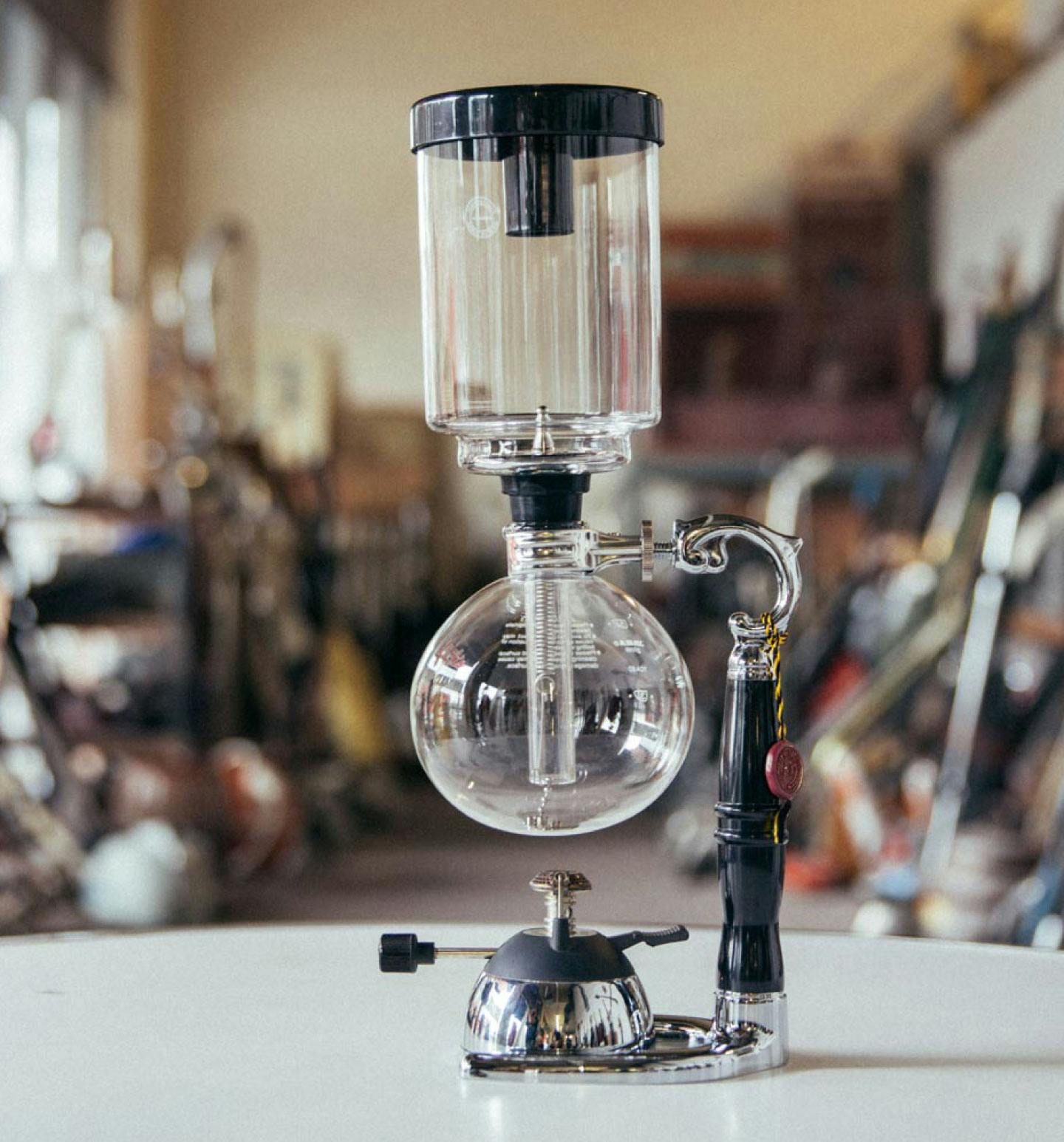 Brew with Vacuum Pot Stumptown Coffee Roasters